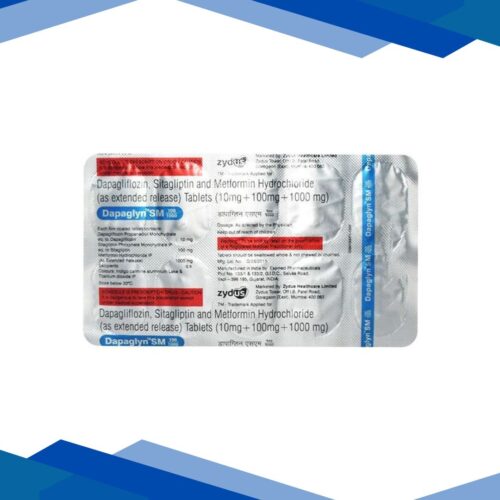 DAPAGLYN SM 100/1000 Tablet 10’s