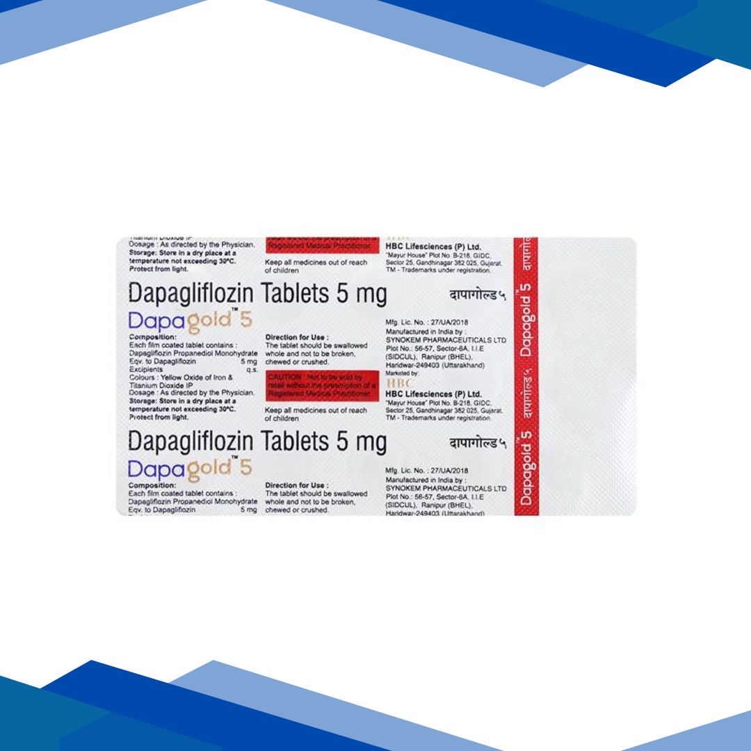 DAPAGOLD 5 Tablet 15’s