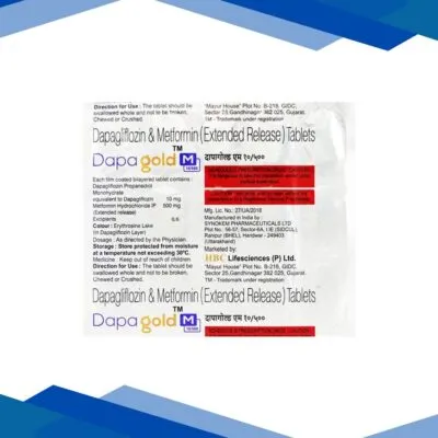 DAPAGOLD M 10/500 Tablet 15’s