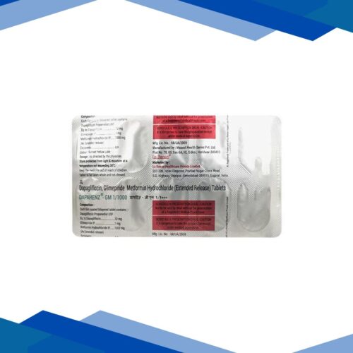 DAPAHENZ GM 1/1000 Tablet 10’s