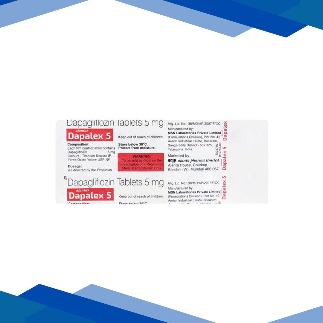 DAPALEX 5 Tablet 10’s