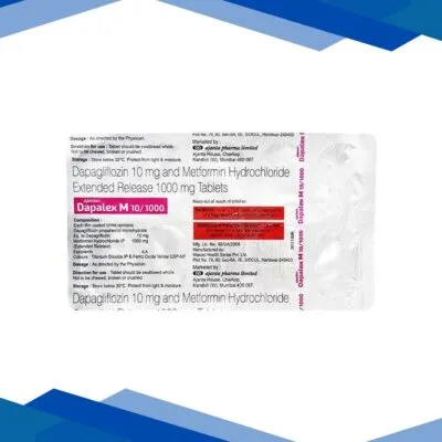 DAPALEX M 10/1000 Tablet 10’s