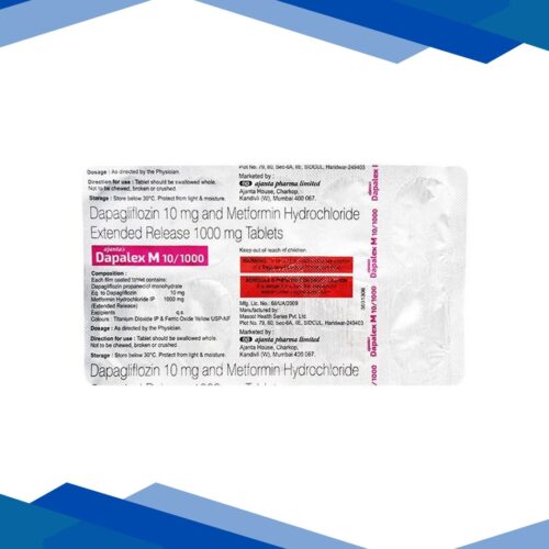 DAPALEX M 10/1000 Tablet 10’s