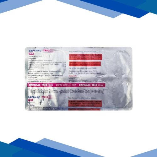 DAPAMAC TRIO 500mg Tablet 10’s