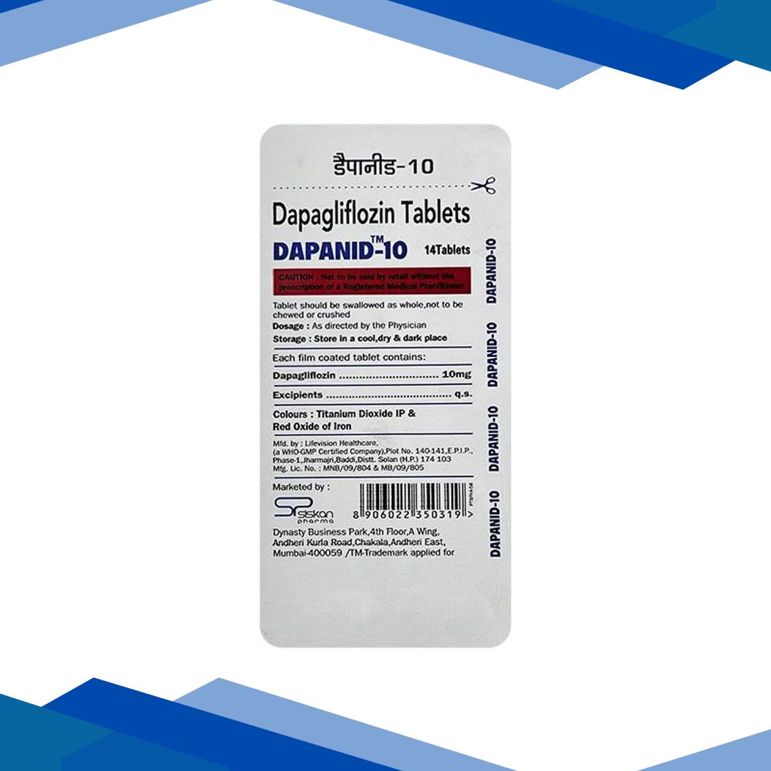 DAPANID 10 Tablet 14’s
