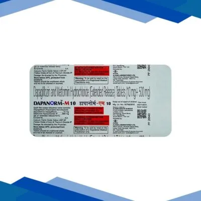DAPANORM M 10 Tablet 10’s
