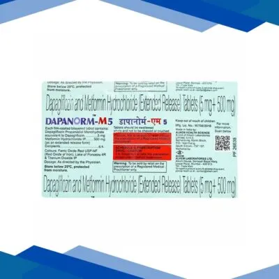 DAPANORM M 5 Tablet 10’s