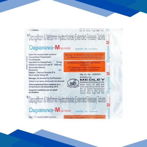 DAPANOVA M 10/1000 Tablet 15’s