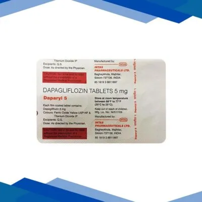 DAPARYL 5 Tablet 15’s