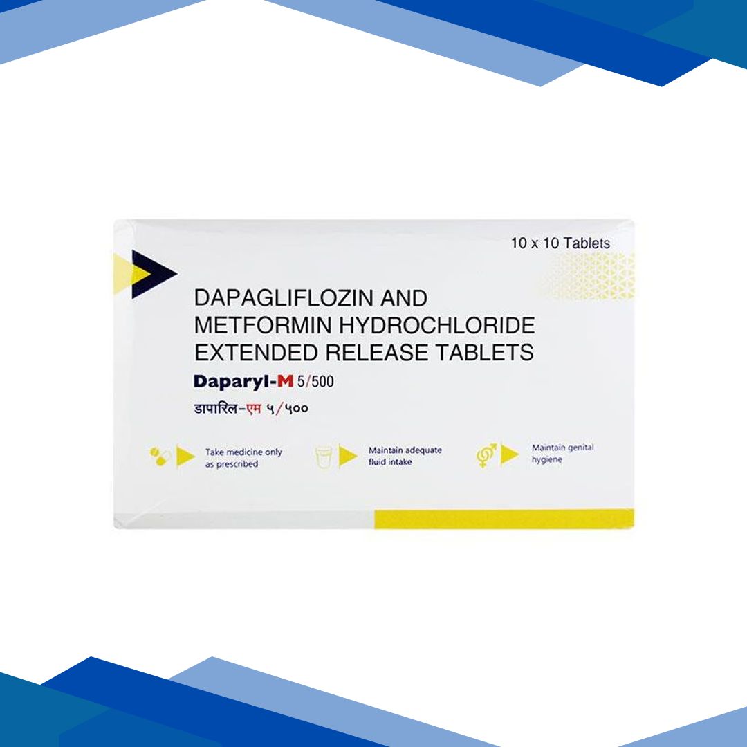 DAPARYL M 5/500 Tablet 10’s