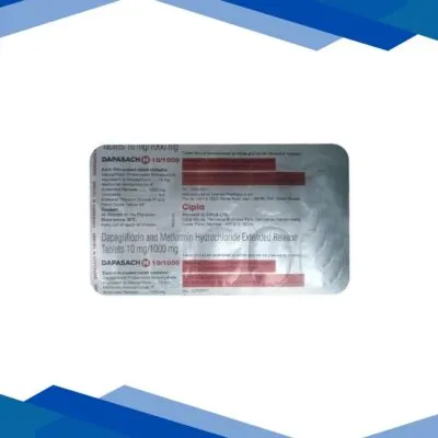 DAPASACH M 10/1000 Tablet 10’s
