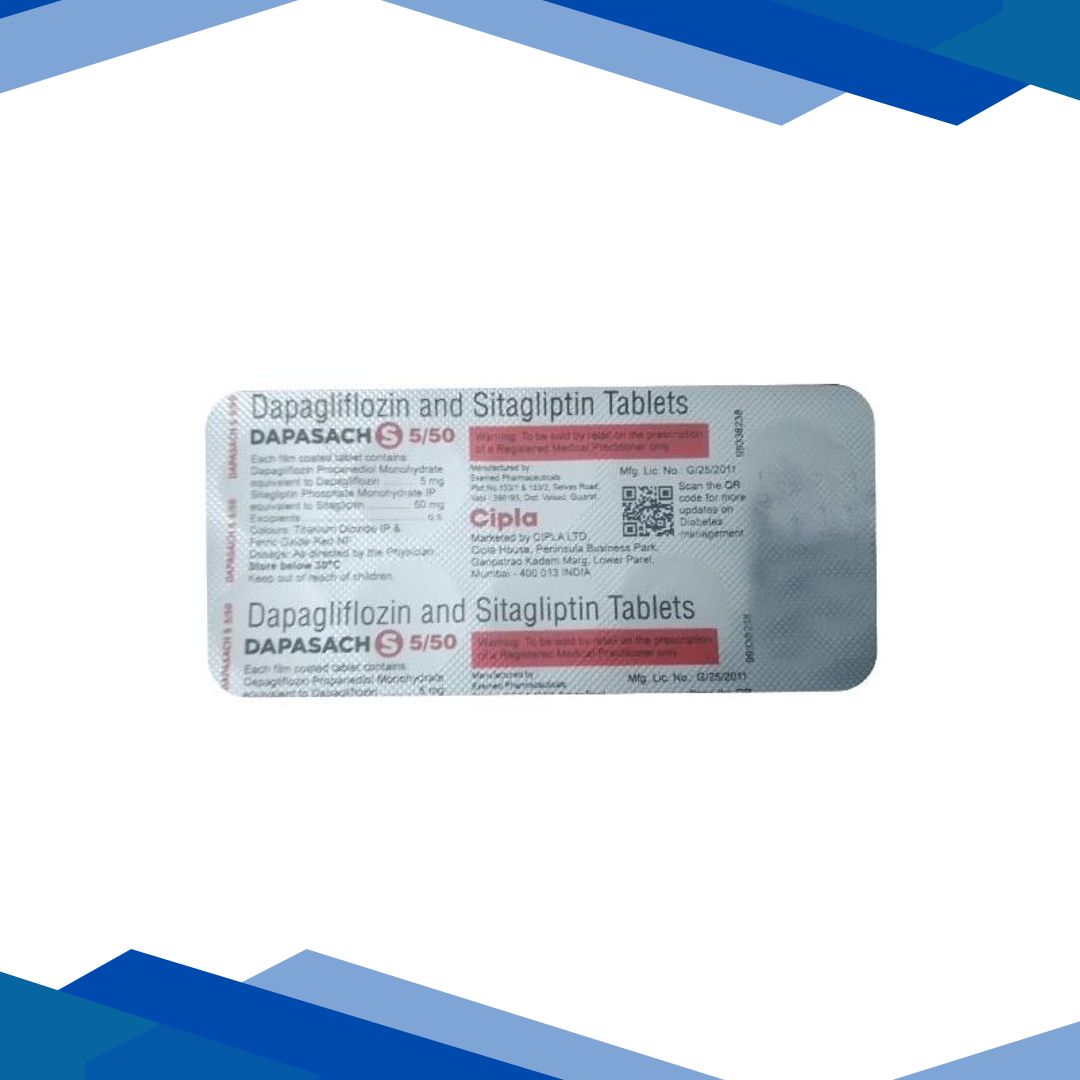DAPASACH S 5/50 Tablet 10’s