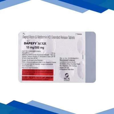 DAPEFY M XR 10/500 Tablet 7’s