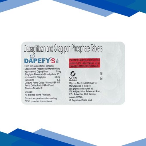 DAPEFY S 5/50 Tablet 15’s