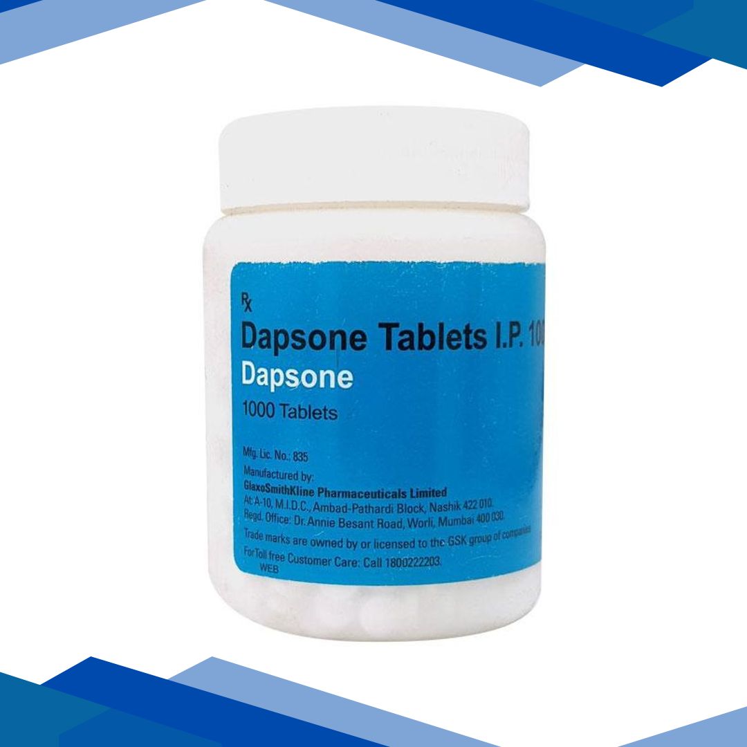 Dapsone 100mg Tablet 1000’S