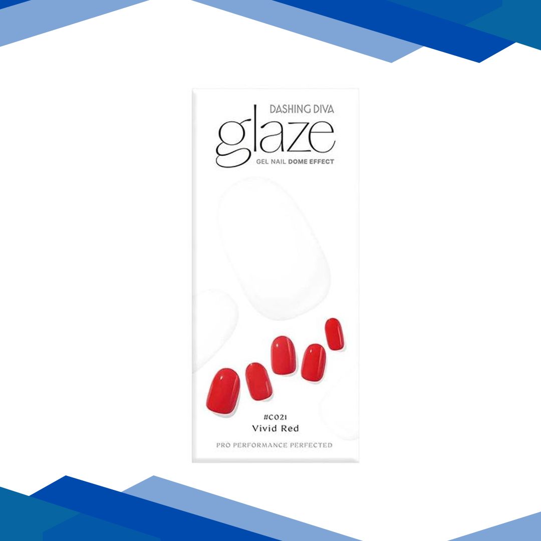 Dashing Diva Glaze Nail Polish – Vivid Red 1’s