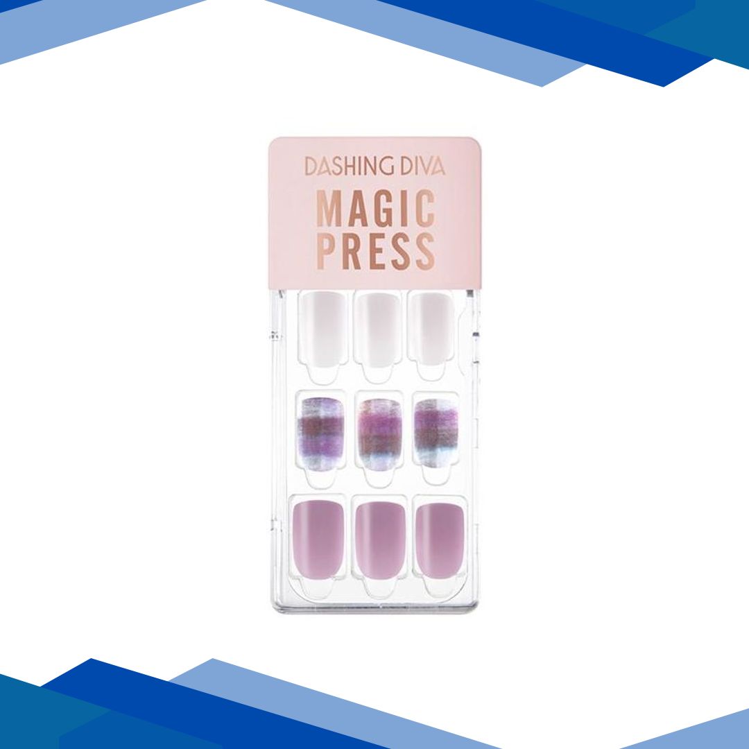 Dashing Diva Magicpres Nail – Soft Violet 1’s