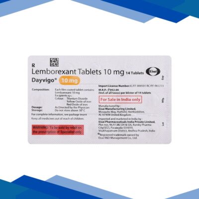 DAYVIGO 10mg Tablet 10’s