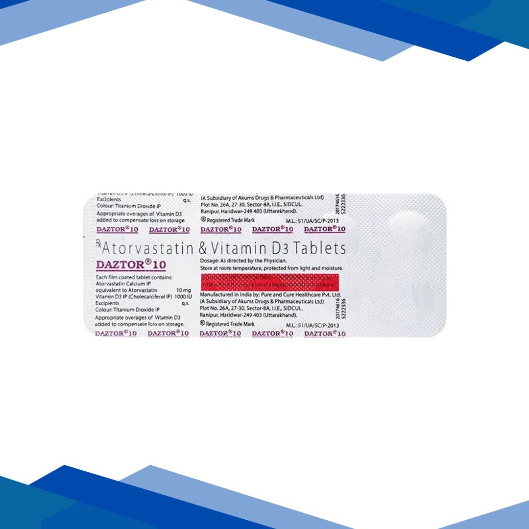 Daztor 10mg Tablet 10’S