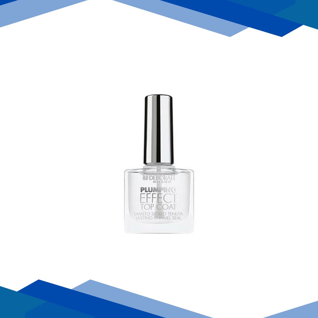 Deborah Milano Gel Effect – Top Coat Plumping-Transparent Nail Polish 8.5 ml