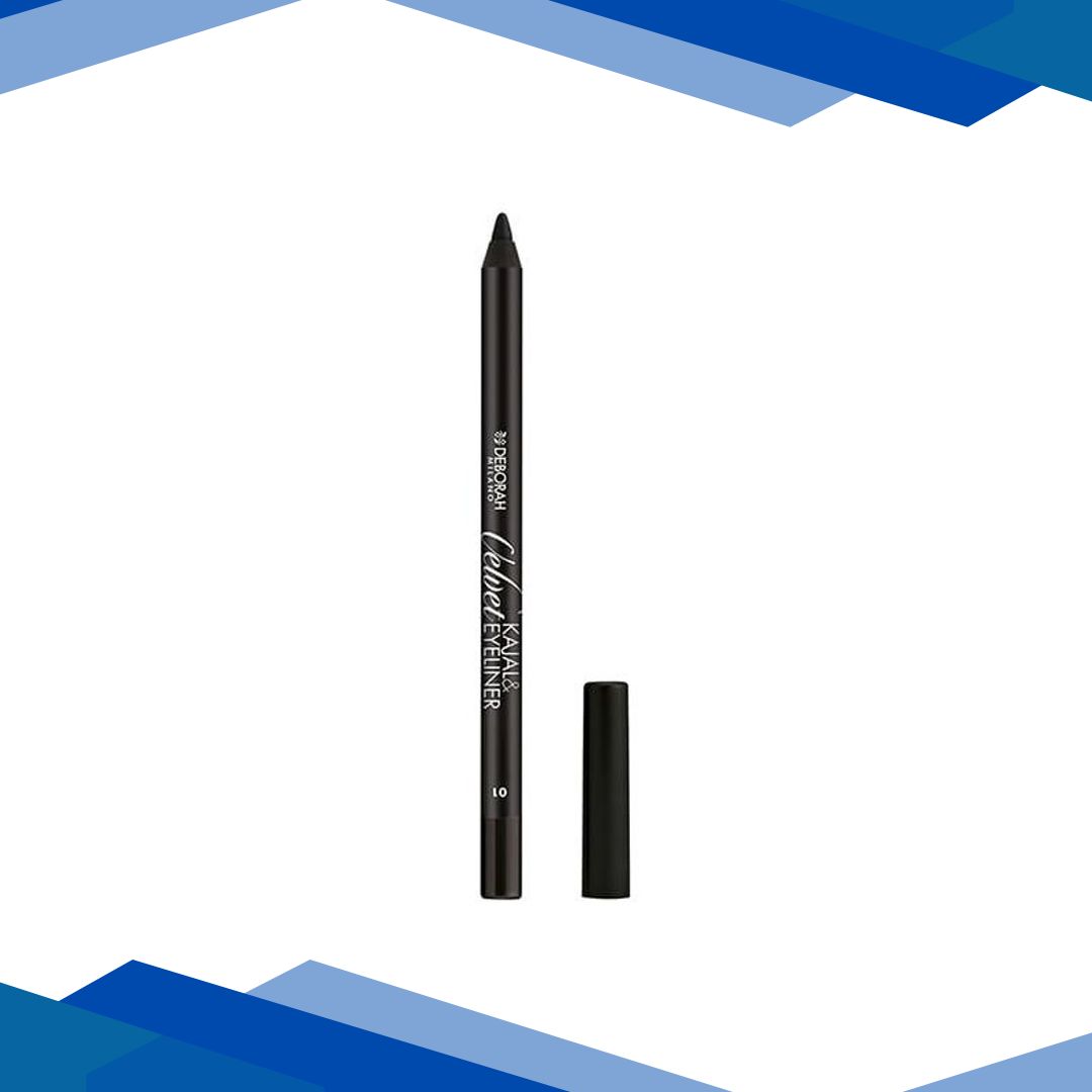 Deborah Milano Velvet Kajal&Eyeliner – 01 Black 1.5 gm