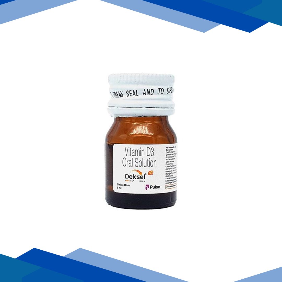 DEKSEL NANO SUGAR FREE 60000 IU Syrup 5ml