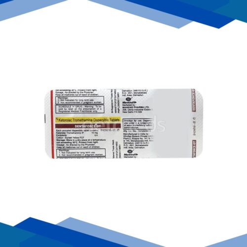 Dentaforce DT 10mg Tablet 10’S