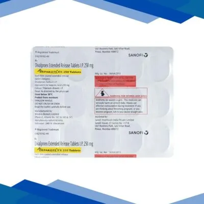 Depakote XR 250mg Tablet 15’S