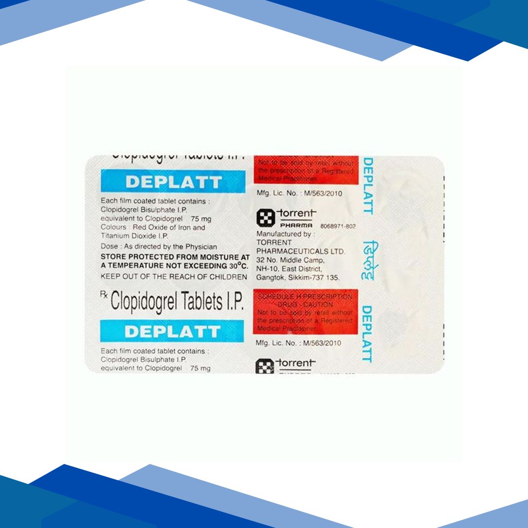 Deplatt 75mg Tablet 15’S