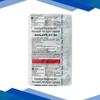 Deplatt CV 20mg Capsule 10’S