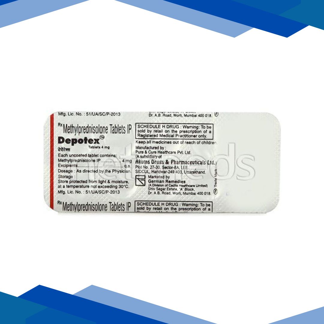 Depotex 4mg Tablet 10’S