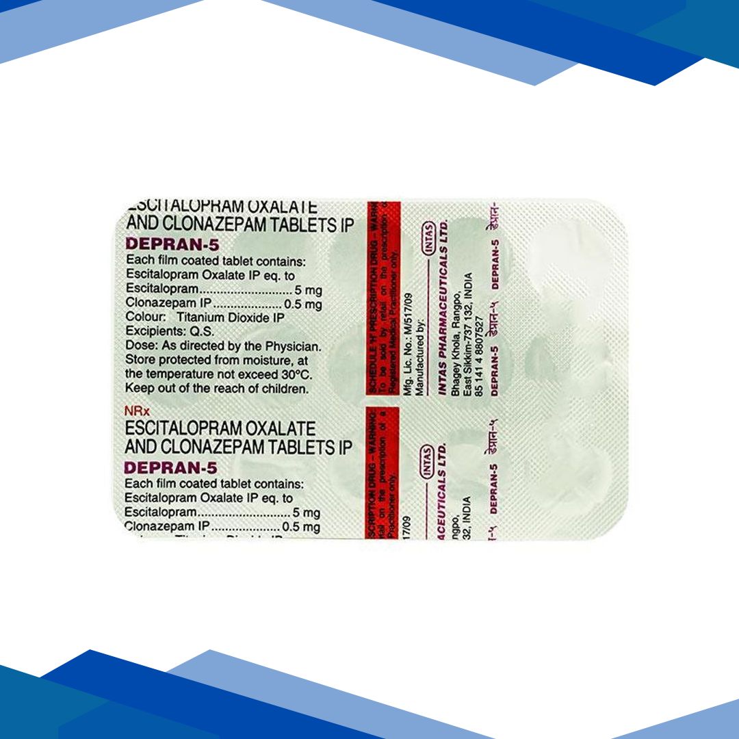 Depran 5mg Tablet 10’S