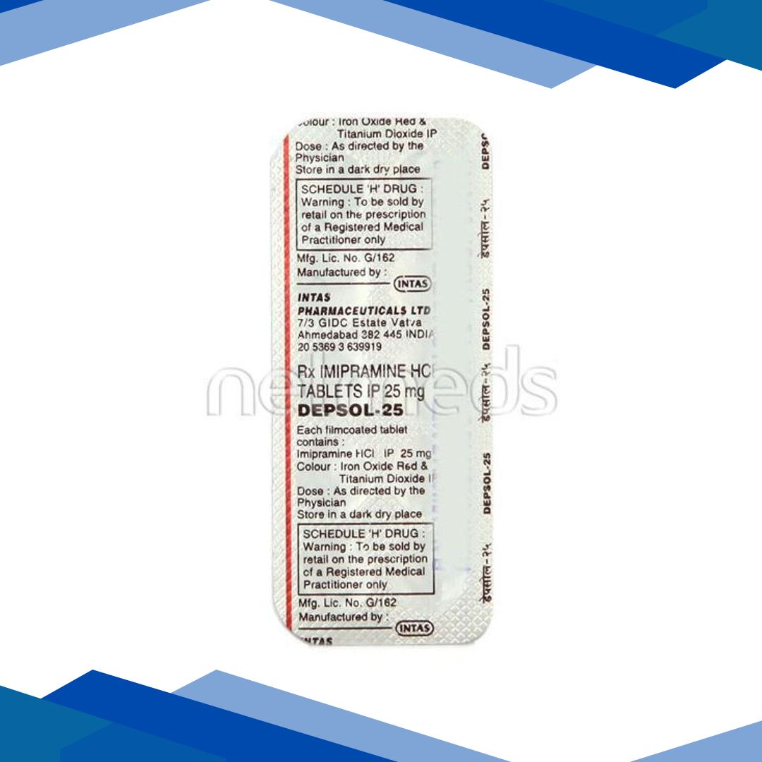 Depsol 25mg Tablet 10’S