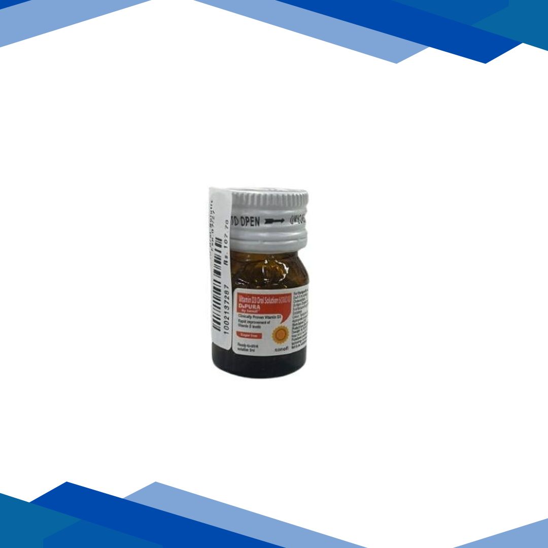 DePURA 60000 IU Oral Solution 5 ml
