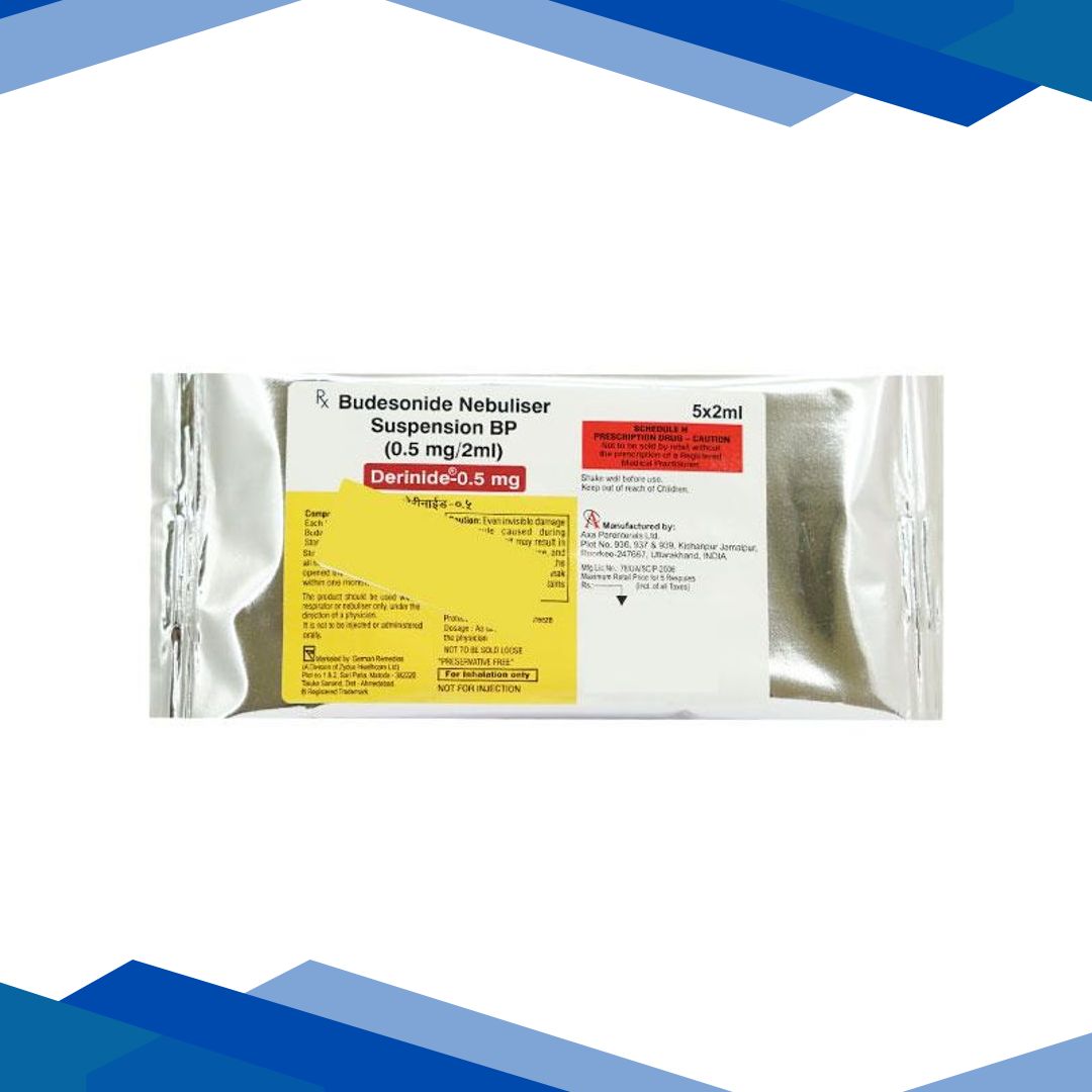 DERINIDE 0.5mg Respules 2ml