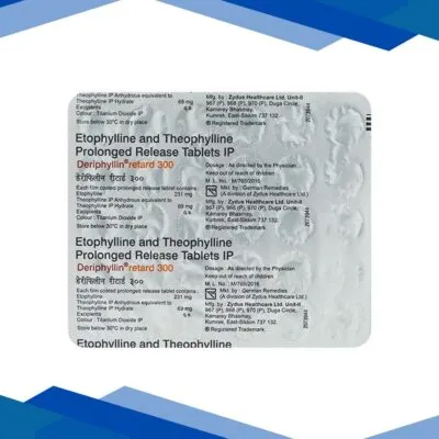 Deriphyllin Retard 300mg Tablet 30’S