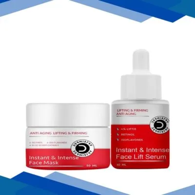 Dermistry Anti Aging Lifting And Firming Instant And Intense Face Mask 50 ml + Lifting And Firming Anti Aging Instant And Intense Face Lift Serum 30 ml