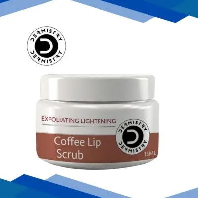 Dermistry Exfoliating Lightening Coffee Lip Scrub 15 ml