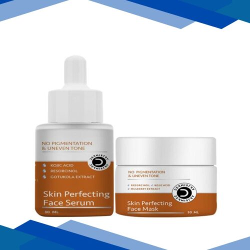 Dermistry No Pigmentation Kojic Acid Skin Perfecting Face Mask 50 ml + No Pigmentation Kojic Acid Skin Perfecting Face Serum 30 ml