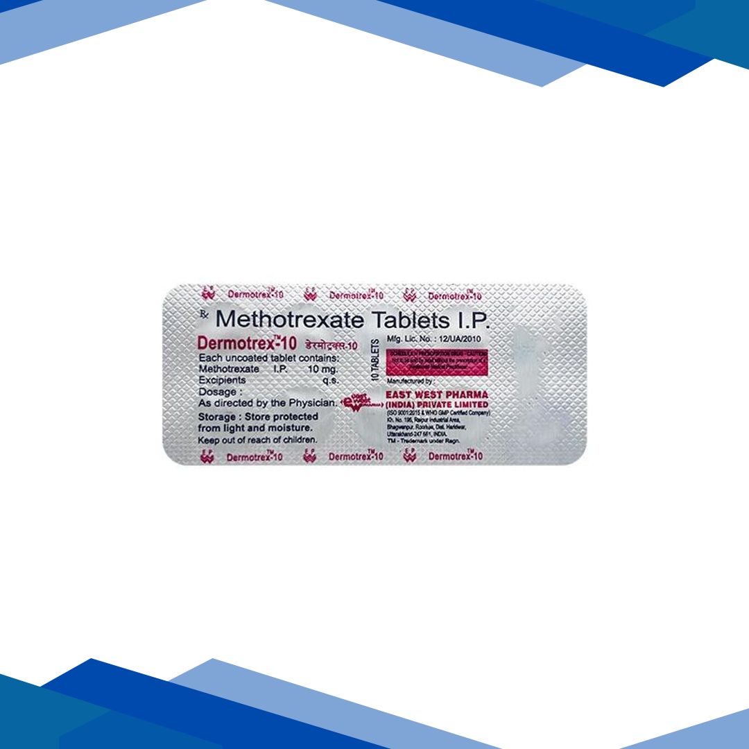Dermotrex 10mg Tablet 10’S