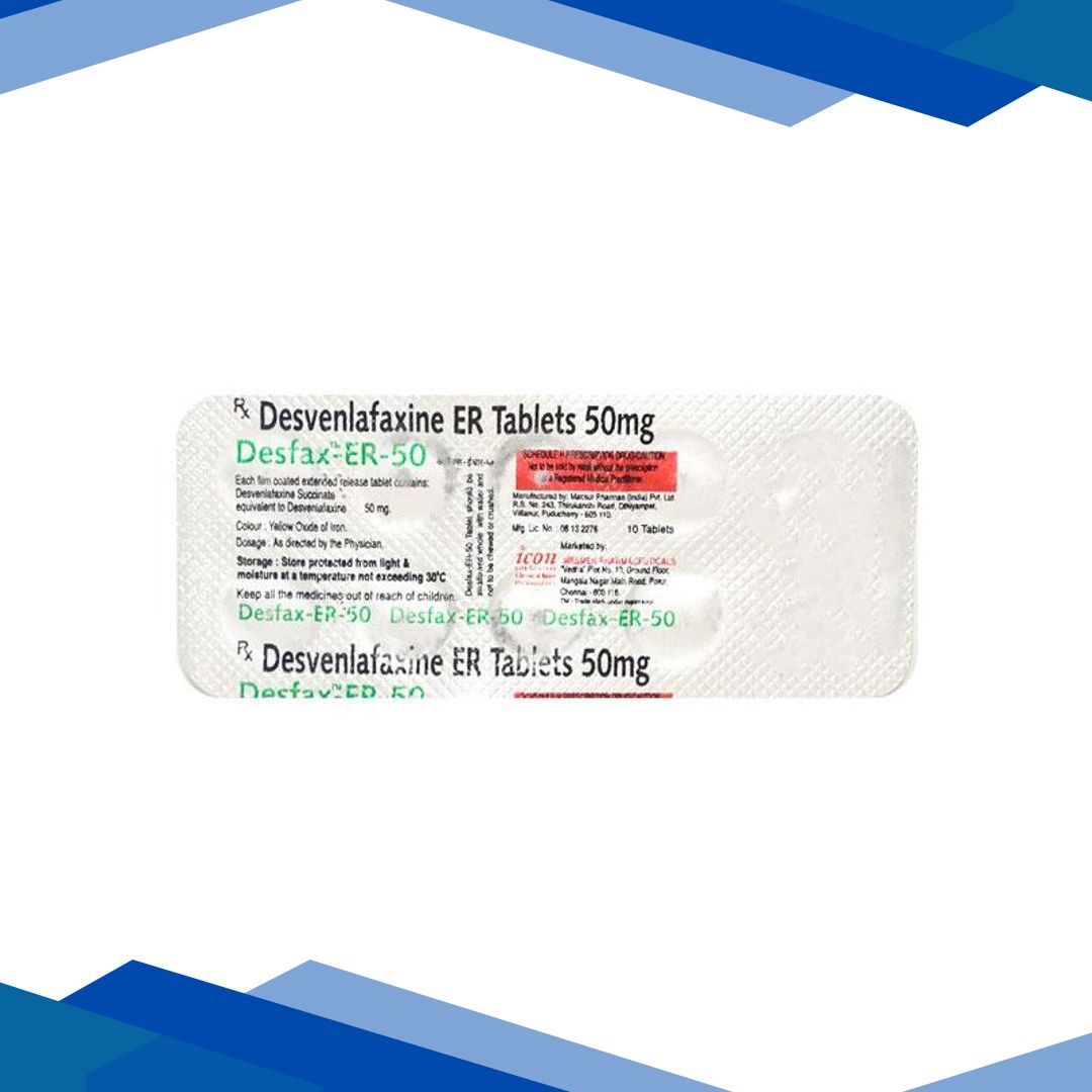 Desfax ER 50mg Tablet 10’S