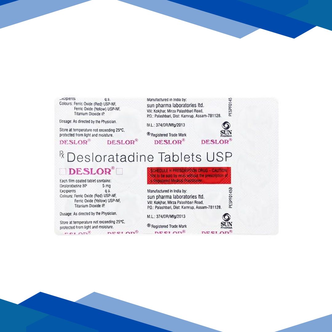 DESLOR 5mg Tablet 15’s