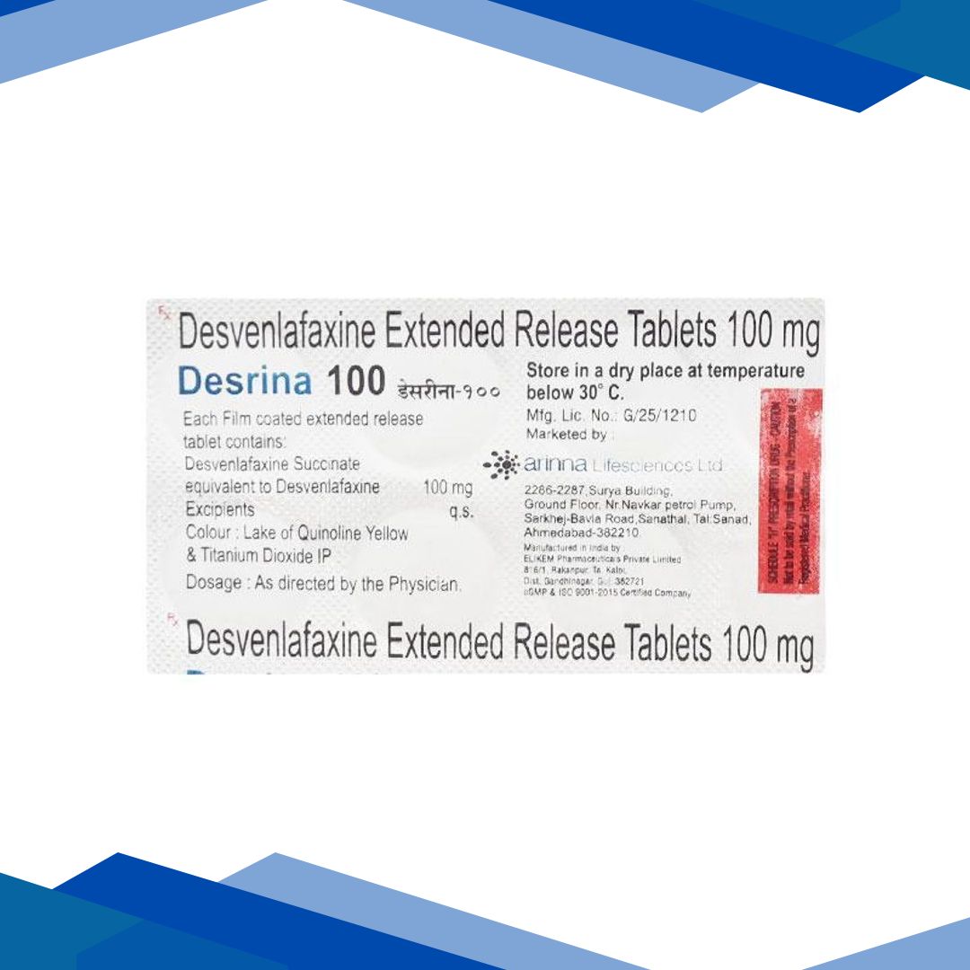 Desrina 100mg Tablet 10’S