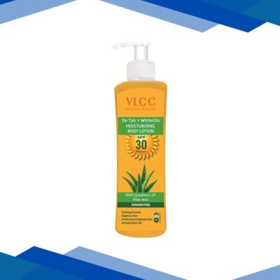 Detan + Whiteglo Moisturising Body Lotion Spf 30 Pa+++ 350 Ml