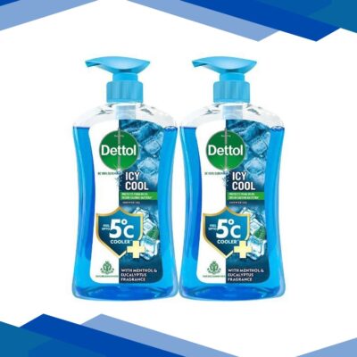 Dettol Icy Cool Body Wash (Pack 2 x 500 ml)