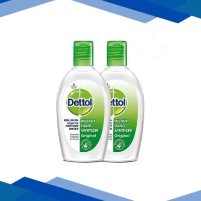Dettol Instant Hand Sanitizer – Original (Pack of 2 x 50 ml)