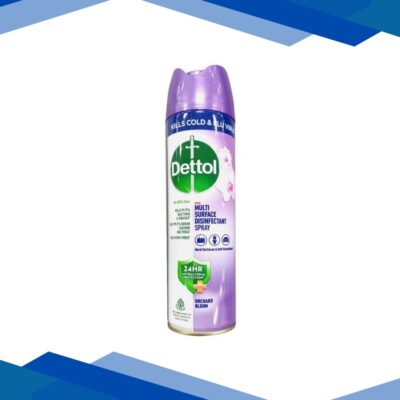 Dettol Multi-Purpose Disinfectant Spray For Hard & Soft Surfaces – Orchard Bloom 225 ml