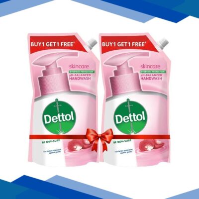 Dettol Skincare Liquid Hand Wash (Buy 1 Get 1 Free) 675 ml