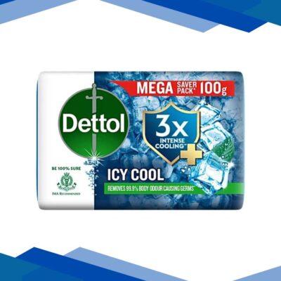 Dettol Soap – 3x Menthol Icy Cool 100 g