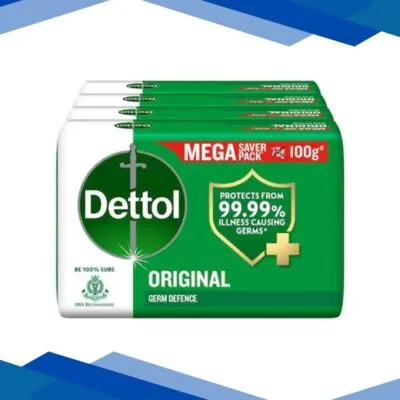 Dettol Soap – Original (Pack of 4 x 100 g)